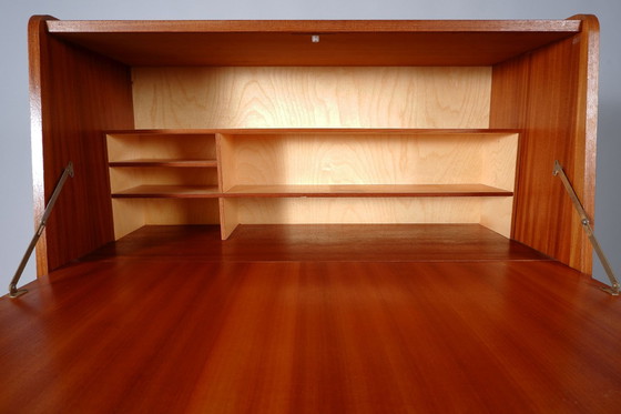 Image 1 of Vintage Teak Secretaire