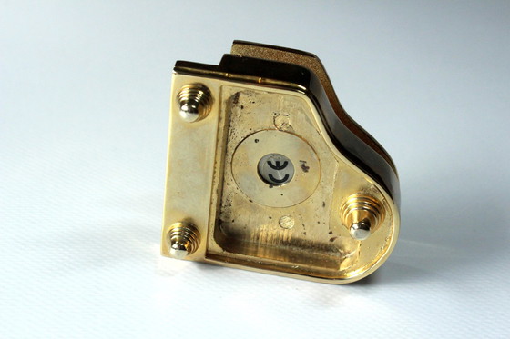 Image 1 of Vintage miniatuur tafelklok Pacific Time met quartz uurwerk