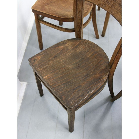 Image 1 of Paar vintage Thonet eetkamerstoelen