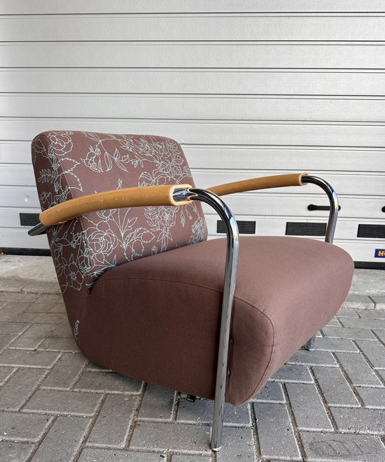 Image 1 of 2x Leolux Scylla design fauteuils 