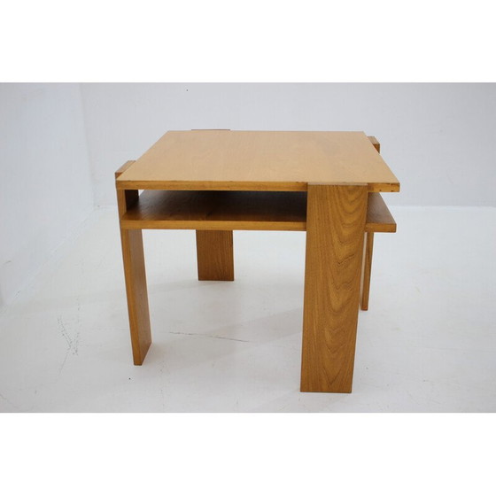 Image 1 of Vintage esdoorn salontafel, Tsjecho-Slowakije 1970