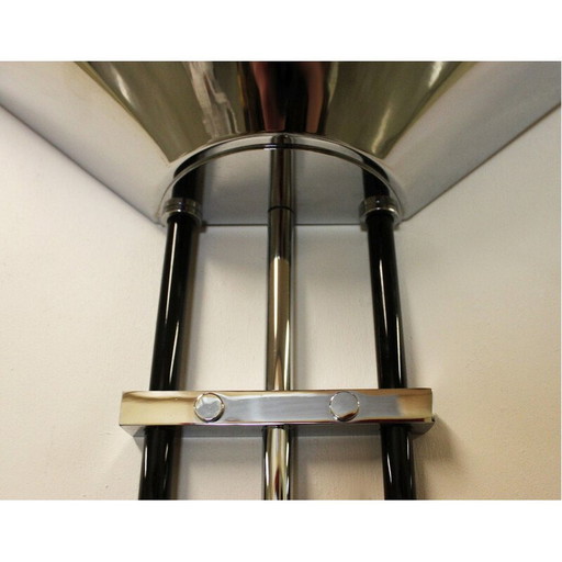 Vintage metalen wandlamp, Duitsland 1970