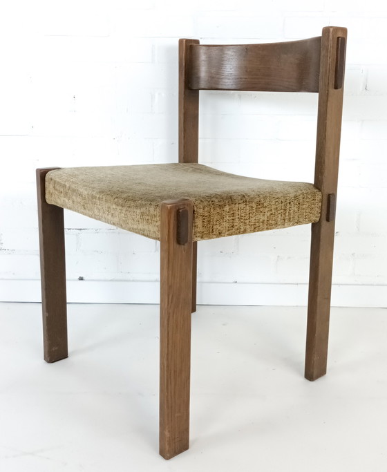 Image 1 of 6x vintage brutalist stoel