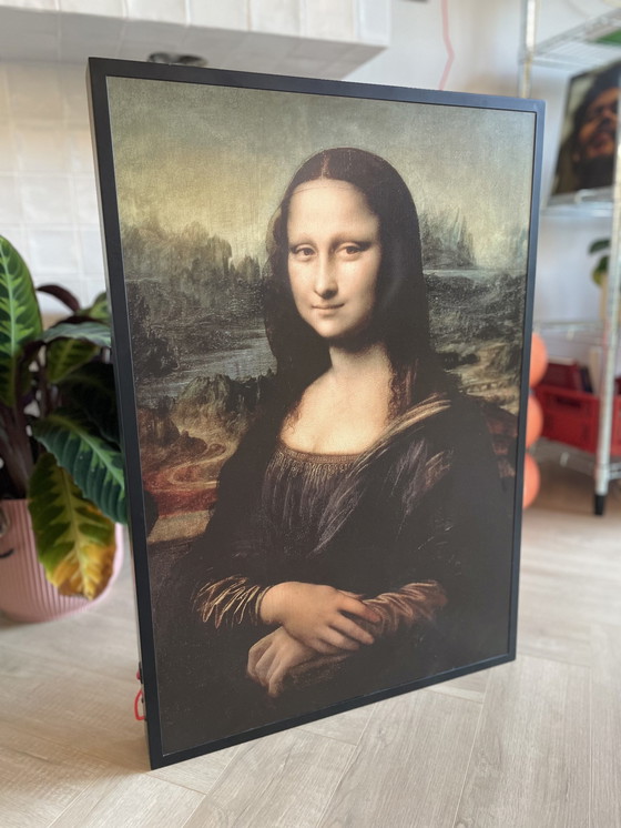 Image 1 of Ikea X Virgil Abloh Mona Lisa Wanddecoratie