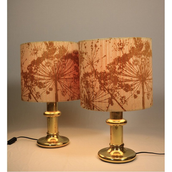 Image 1 of Paar Hollywood Regency vintage tafellampen, 1970