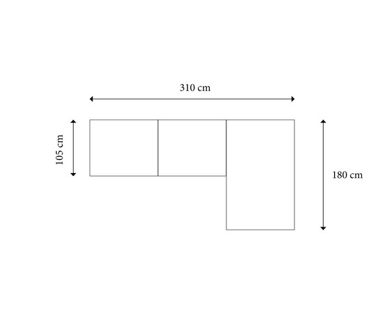 Image 1 of L-vormige bank - Sancal