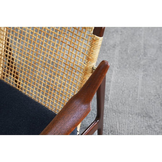 Image 1 of Paar Deense vintage teakhouten fauteuils van Ib Kofod-Larsen, jaren 1960