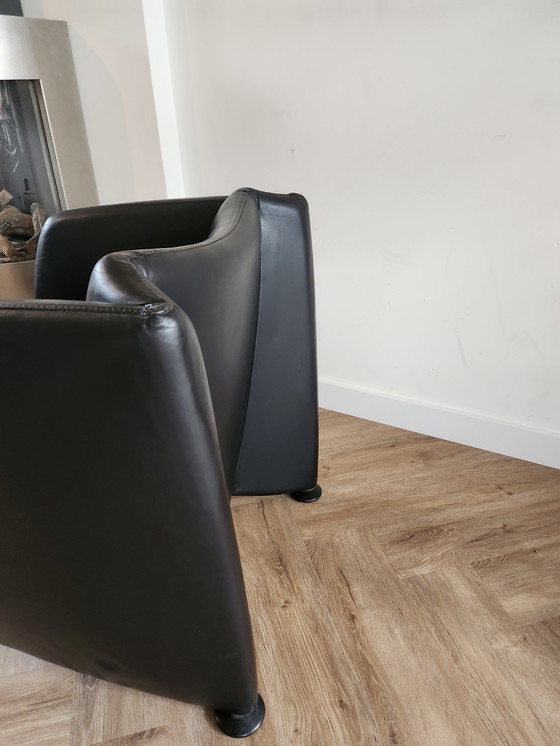Image 1 of 1X Leder Fauteuil 