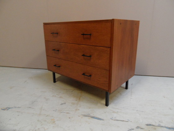 Image 1 of Mid Century teakhouten ladekast 1960's