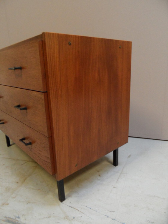 Image 1 of Mid Century teakhouten ladekast 1960's