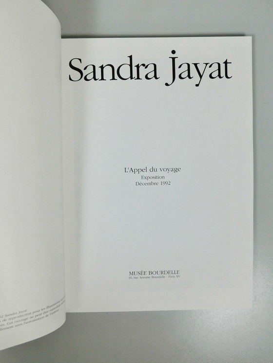 Image 1 of Sandra Jayat - L' Appel du voyage Exposition Décembre 1992