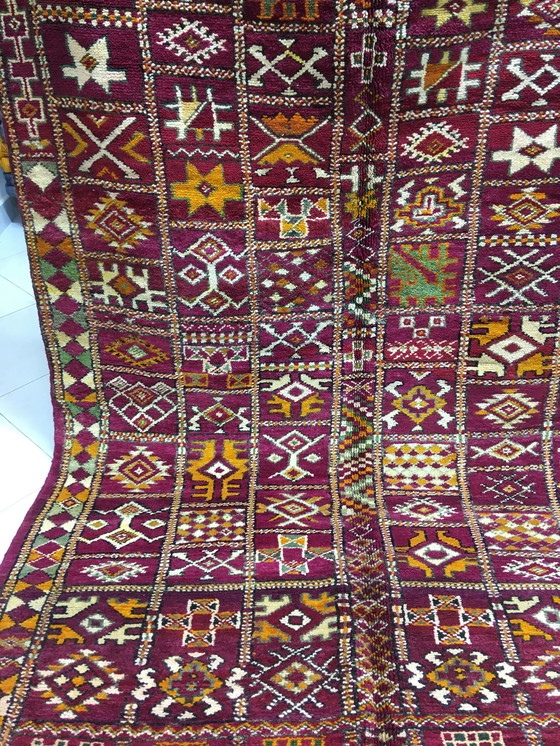 Image 1 of Antiek Berber Zemmour Vloerkleed 3m25 x 1m70