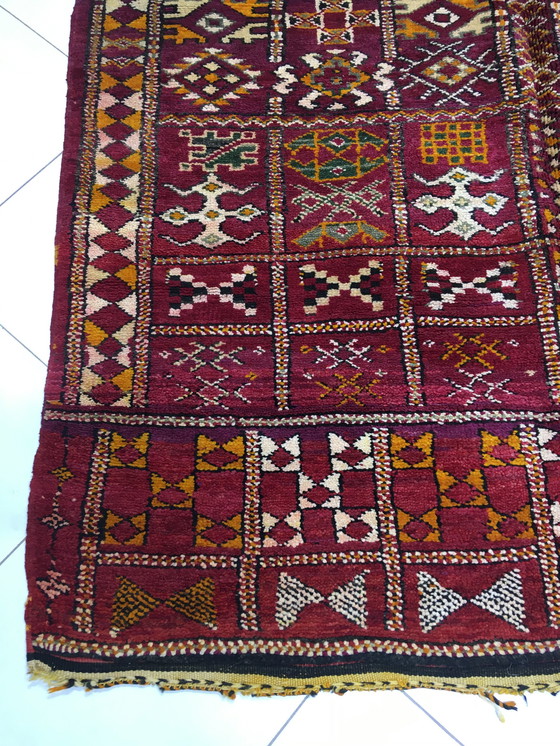 Image 1 of Antiek Berber Zemmour Vloerkleed 3m25 x 1m70