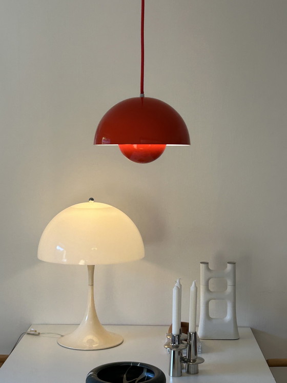 Image 1 of Vintage Louis Poulsen Bloempot Verner Panton