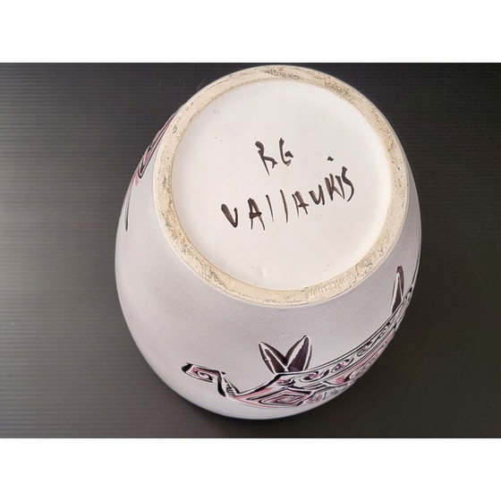 Image 1 of Vintage Vallauris vaas van Raymond Chastagnol