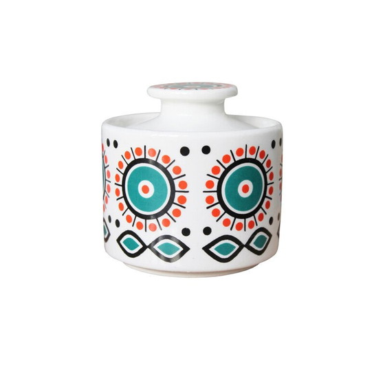 Image 1 of Vintage retro theeservies van keramiek, Tsjechië 1960