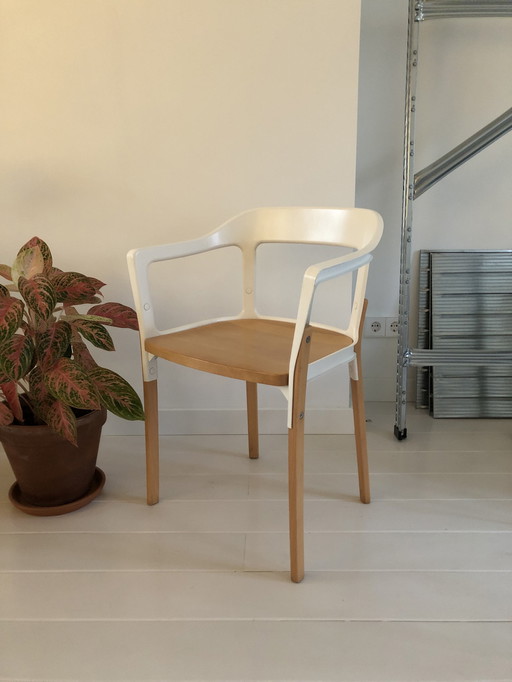 Magis steelwood chair bouroullec stoel