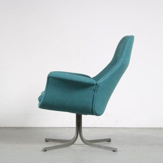 Image 1 of Zeldzame Pierre Paulin Loungestoel voor Artifort, Nederland 1950