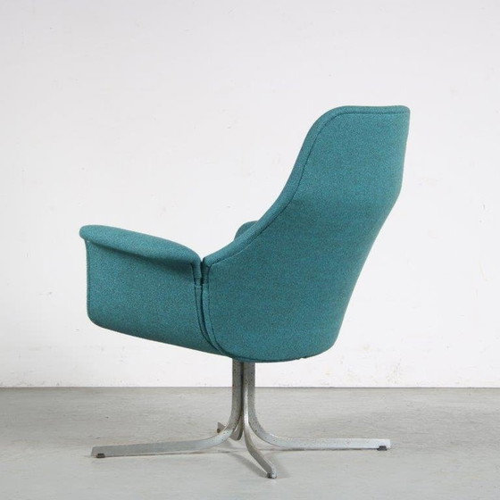 Image 1 of Zeldzame Pierre Paulin Loungestoel voor Artifort, Nederland 1950