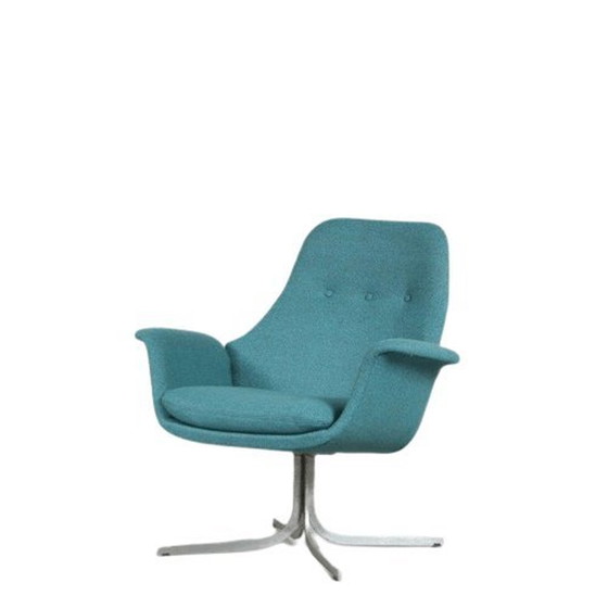 Image 1 of Zeldzame Pierre Paulin Loungestoel voor Artifort, Nederland 1950