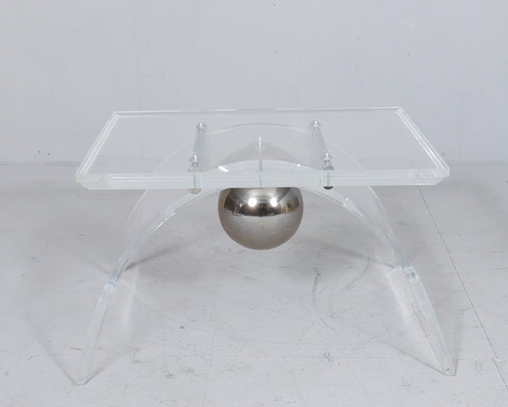 Image 1 of Salontafel, plexiglas, Frankrijk, jaren 90