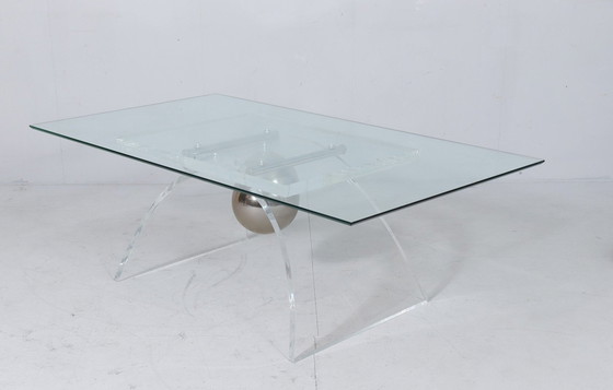 Image 1 of Salontafel, plexiglas, Frankrijk, jaren 90