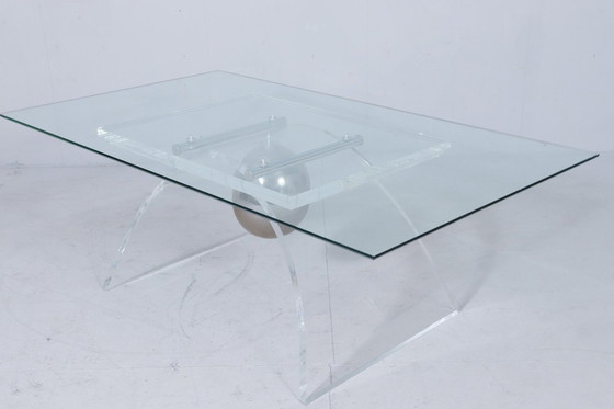 Image 1 of Salontafel, plexiglas, Frankrijk, jaren 90