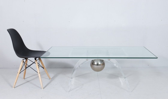 Image 1 of Salontafel, plexiglas, Frankrijk, jaren 90