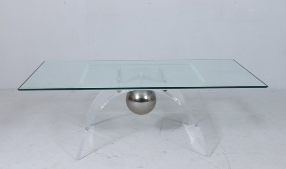 Image 1 of Salontafel, plexiglas, Frankrijk, jaren 90