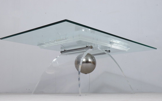 Image 1 of Salontafel, plexiglas, Frankrijk, jaren 90