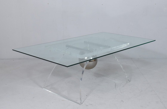 Image 1 of Salontafel, plexiglas, Frankrijk, jaren 90