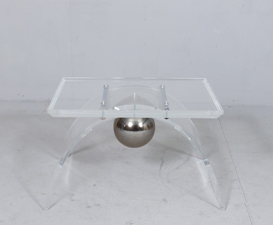 Image 1 of Salontafel, plexiglas, Frankrijk, jaren 90