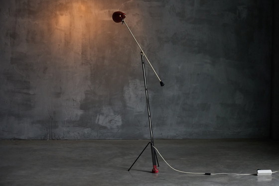 Image 1 of Vintage Grashopper vloerlamp "6320" van Wim Rietveld voor Gispen, 1950