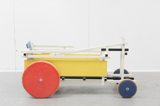 Image 1 of Design bolderwagen in bauhaus stijl