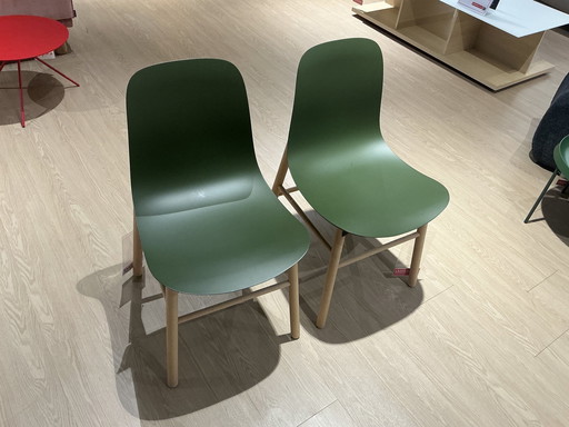 2X Kristalia Sharky Stoelen