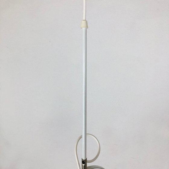 Image 1 of Vintage Verstelbare Pop Art Panton Hanglamp met Paarse Vlek Duitsland 1970