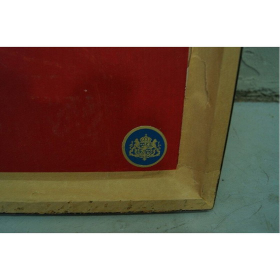 Image 1 of Scandinavisch modernistisch gouache-schilderij door Waldemar Marberg, 1953