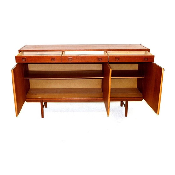 Image 1 of Vintage teakhouten dressoir, Zweden 1960