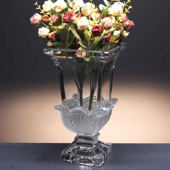 Image 1 of Florero de cristal jarron coleccion vaas