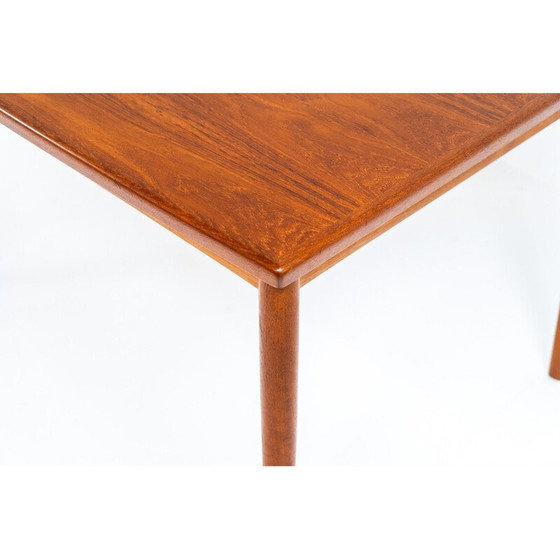 Vintage uitschuifbare teakhouten eettafel door Grete Jalk voor Glostrup, Denemarken 1960 (photo 11 of 12)