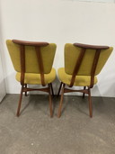 2x Vintage eetkamerstoel