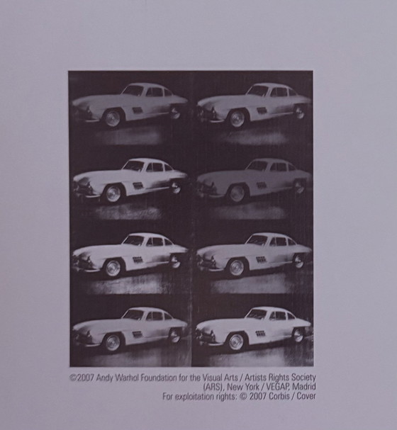 Image 1 of Andy Warhol: “Mercedes-Benz 300 Sl Coupe, 1954. 1986”. © Andy Warhol Foundation For The Visual Arts, New York.