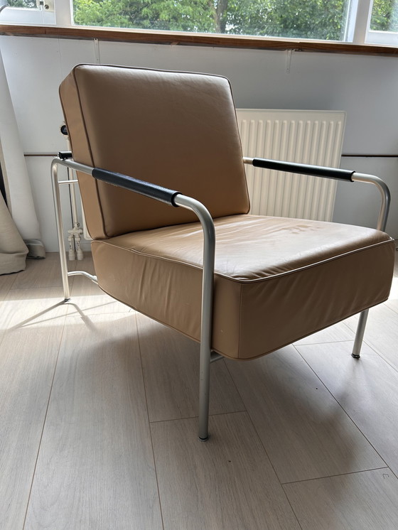 Image 1 of Harvink verstelbare relax fauteuil leder