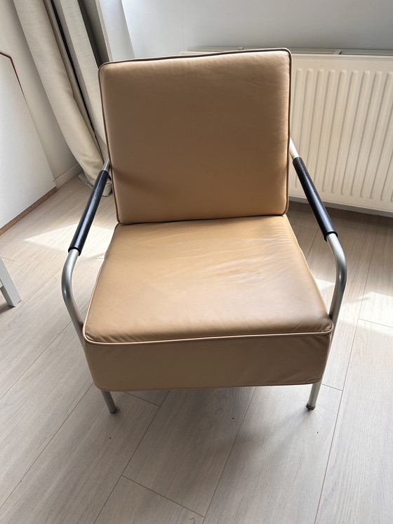 Image 1 of Harvink verstelbare relax fauteuil leder