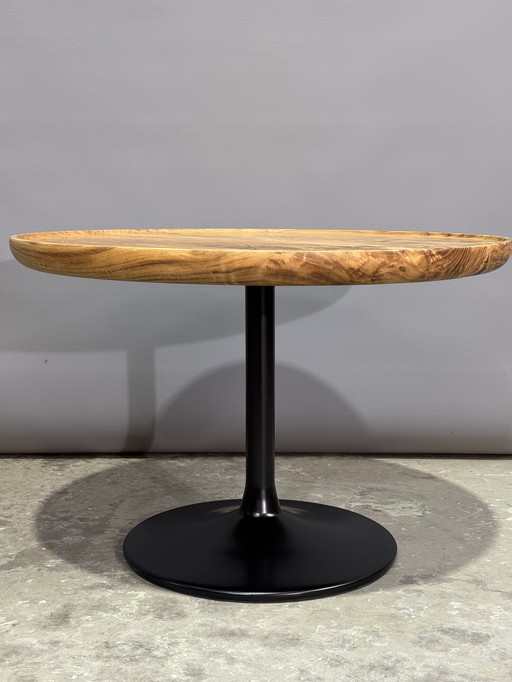 Ronde Eiken Salontafel 