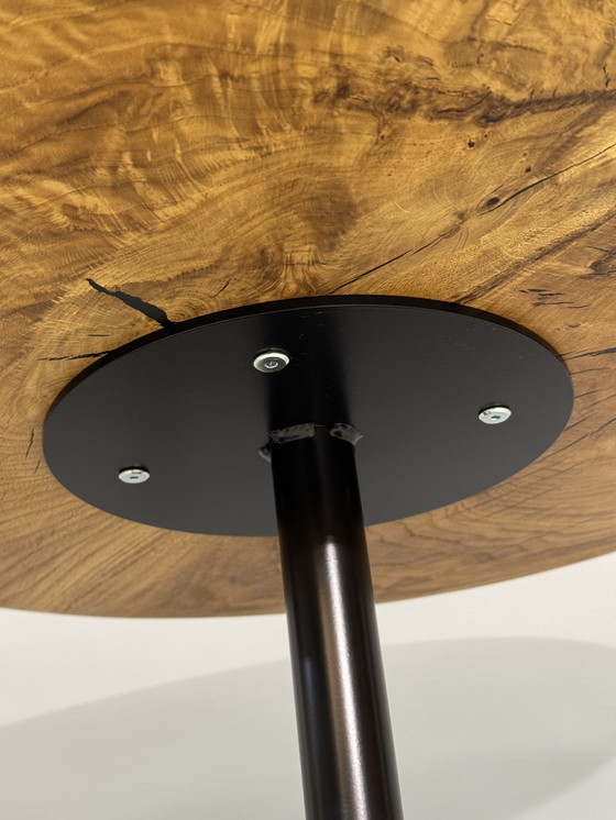 Image 1 of Ronde Eiken Salontafel 