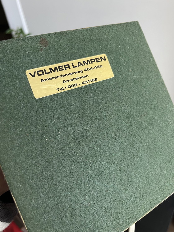 Image 1 of Vintage Volmer Tafellamp Messing