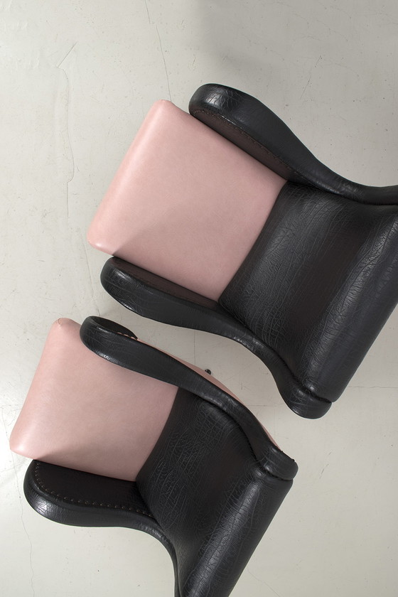 Image 1 of 2x Vintage fauteuil