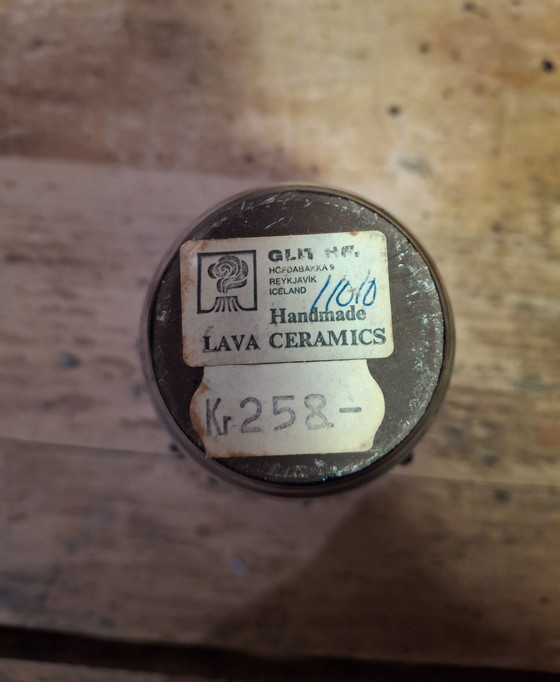 Image 1 of Glit Iceland Lava Vaas