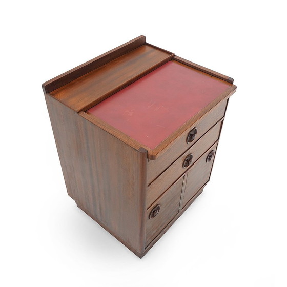 Image 1 of Dressoir met uittrekbaar bureau, 1950S